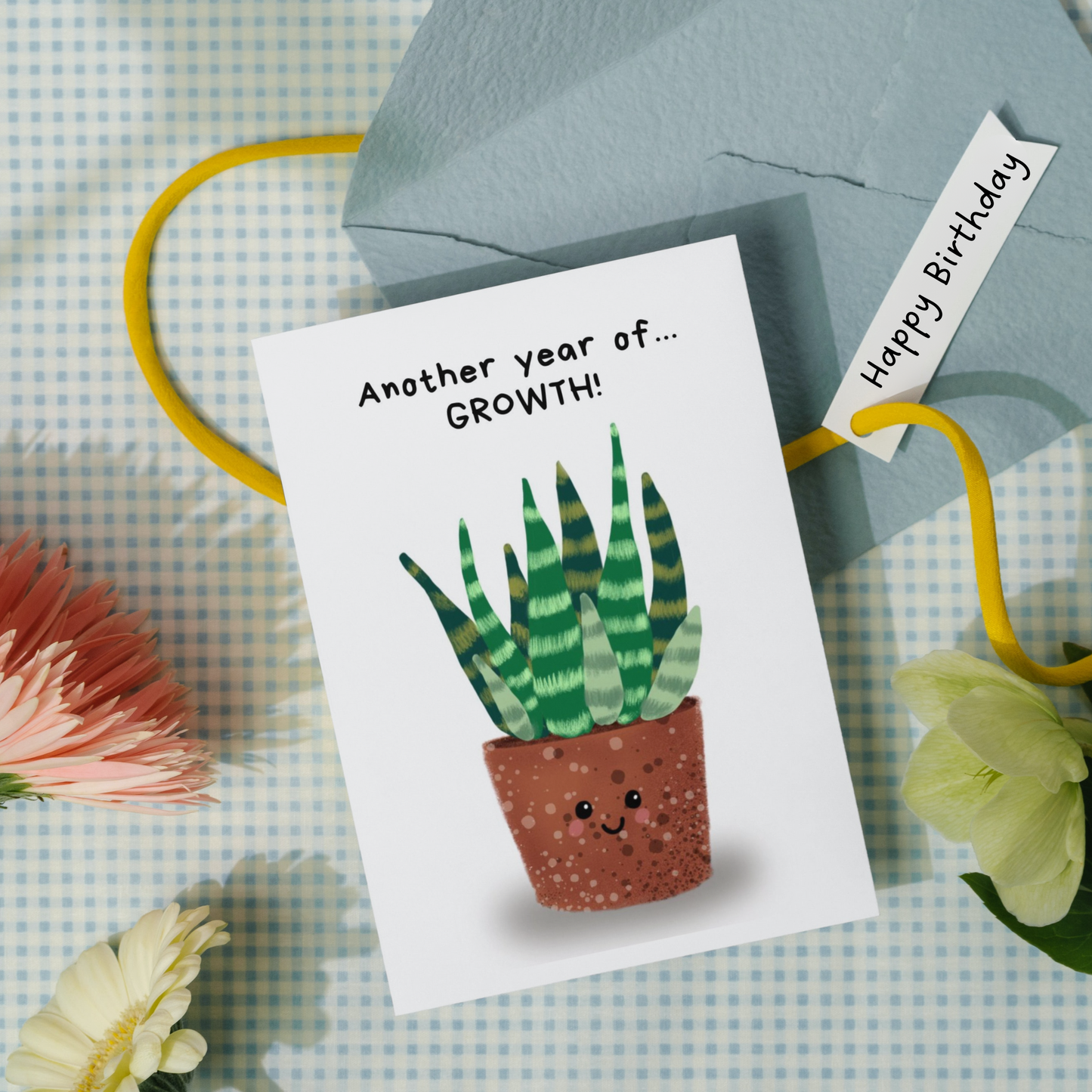 Birthday Card: Another Year of Growth!