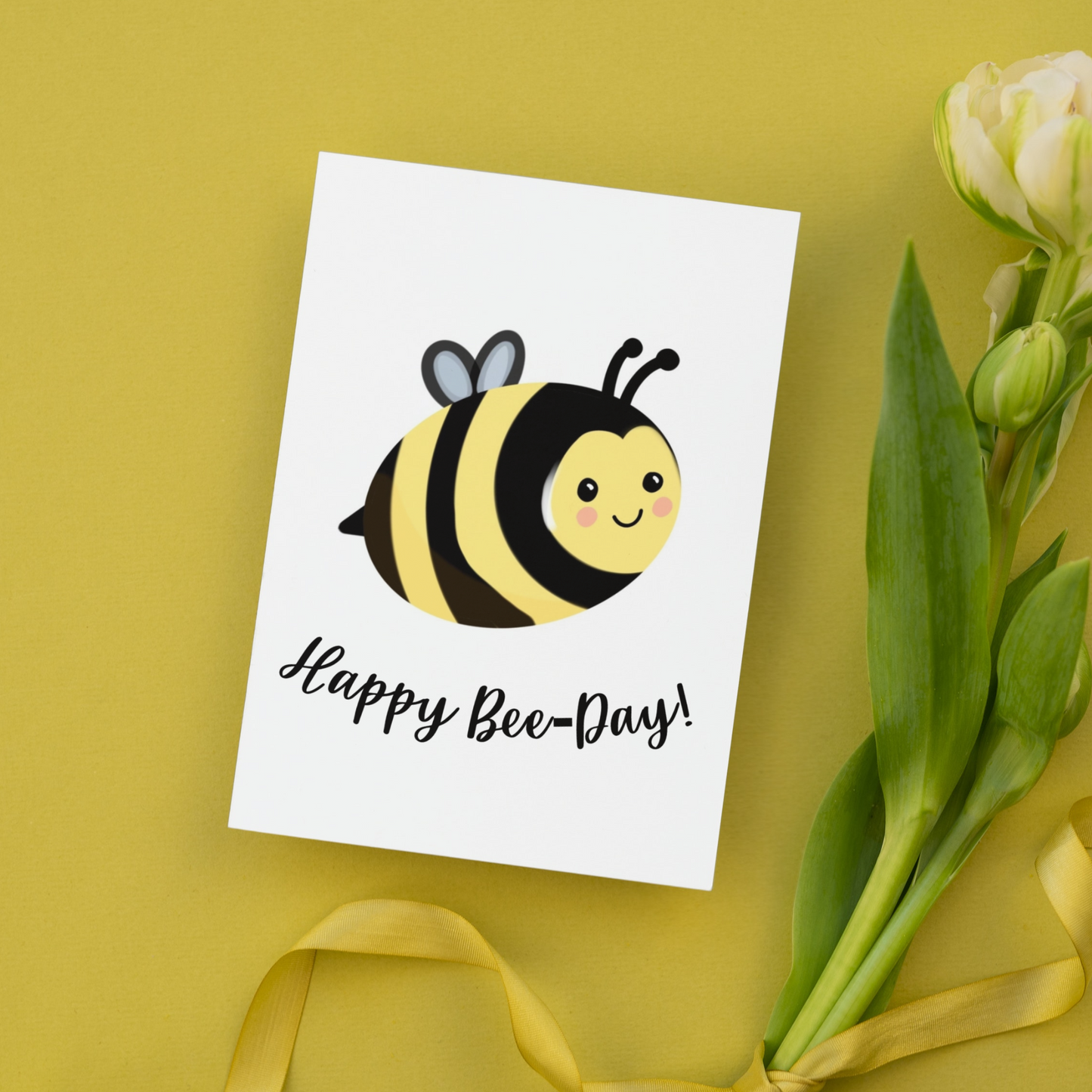 Birthday Card: Happy Bee-Day!