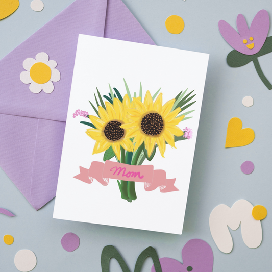 Card: Happy Mother's Day Sunflower