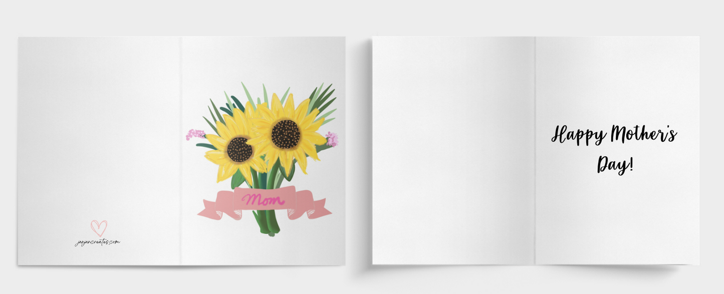 Card: Happy Mother's Day Sunflower